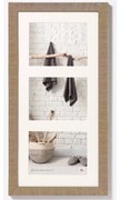 Walther Design Fotolijst Home 3x 13x18 cm bruin