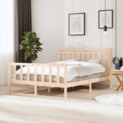 vidaXL Bedframe massief hout 150x200 cm 5FT King Size