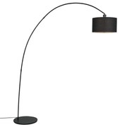 Moderne booglamp zwart - Vinossa Modern E27 Binnenverlichting Lamp