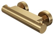 Brauer Gold Edition opbouw douche thermostaatkraan geborsteld messing PVD