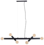 Zuiver Hawk Wide Mat Zwarte Design Hanglamp