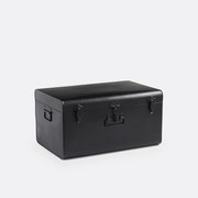 Koffer in staalmetaal, Masa