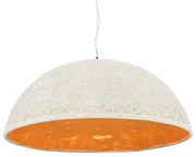 vidaXL Hanglamp E27 Ø70 cm wit en goud