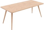 Goossens Eettafel Bjarte, Rechthoekig 200 x 90 cm