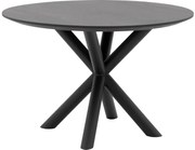 Goossens Eettafel Stef, Rond 120 x 120 cm