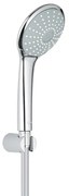 GROHE Euphoria 110 Mono Handdoucheset - 1 straalsoort - rond - met houder - gladde slang - 125cm - chroom 27354000