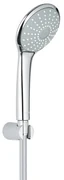 GROHE Euphoria 110 Mono Handdoucheset - 1 straalsoort - rond - met houder - gladde slang - 125cm - chroom 27354000