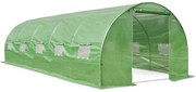 Groene folietunnel met metalen frame 3x8m Garden Point