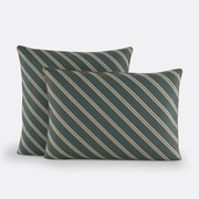 Kussensloop van katoensatijn Georgio