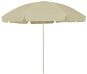 vidaXL Strandparasol 300 cm zandgeel