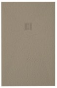 ZEZA Grade douchevloer - 100x90cm - antislip - antibacterieel - mineraalmarmer - rechthoek - mat cream (creme) 400000000000019576