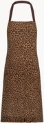 Katoenen schort Leopard
