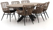 Intenso Asti/Rough-Y Ellips 240cm dining tuinset 7-delig
