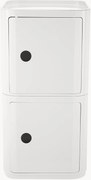 Design container Componibili, 2 modules, H 62 cm