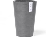 Ecopots bloempot Pisa 21- Rond - Grey - Diameter 21,1 x H29,8 cm