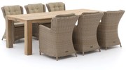 Intenso Milano/ROUGH-X 240cm dining tuinset 7-delig