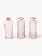 Kleine vazen Adore van glas, set van 3