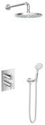 Hotbath Get Together IBS2ACR inbouwdouche met 3s handdouche en 30cm hoofddouche chroom