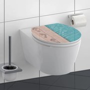 SCHÜTTE Toiletbril met soft-close POOLSIDE MDF hoogglans