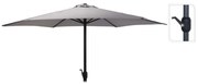 ProGarden Parasol Monica 270 cm lichtgrijs