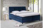 Goossens Basic Boxspring Compleet Gusta, Vlak 180 x 200 cm (=2x 90 x 200 cm) met hoofdbord