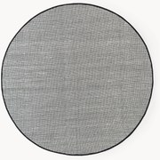 Rond wollen vloerkleed Amaro, handgeweven