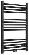 Rosani Classic radiator 60x80cm recht middenaansluiting 362watt mat zwart AF-CN 60/80 matt black middle-connect