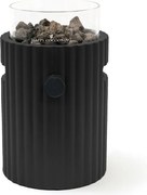 Happy Cocooning Lumi Rib Tafelbrander - 21,5x21,5 cm - Nordic Black - Gaspatroon