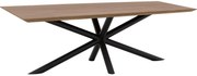 Goossens Excellent Eettafel Gs-1302, 220 x 100 cm rechthoekig