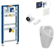 Jika urinoirset met Geberit duofix reservoir en Sigma 01 bediening wit SW1237066/0770275/0700530/0703967/ga38710/0700009