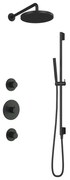Hotbath Cobber IBS20CR inbouwdouche met 30cm hoofddouche en glijstang chroom