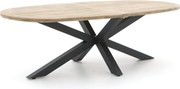 Tuin eettafel ROUGH | Ovaal | Tuintafel Teakhout | 200x110cm | 6 personen | Kees Smit Tuinmeubelen