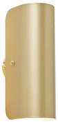 Moderne wandlamp goud 2-lichts - Gotthard