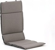 Dunne tuinkussen | Grijs-Antraciet | Katoen/Polyester | Madison | 125x50cm | Kees Smit Tuinmeubelen