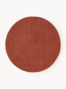 Rond wollen vloerkleed Mason, handgetuft