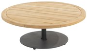 Volta lounge tuintafel middenpoot  80xH30 cm  aluminium antraciet 4 Seasons Outdoor