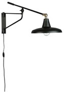 Dutchbone Hector Metalen Wandlamp Zwart