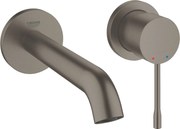 Grohe Essence New M-Size Inbouw Wastafelkraan 183mm Hard Graphite Geborsteld