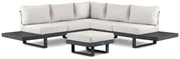 Hoek loungeset 5 personen Aluminium Grijs  Lifestyle Garden Furniture Lorenzo