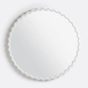 Gegolfde spiegelØ60 cm, Nadima