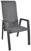 Lesli Living  Standenstoel - Flare Negro - Antraciet - Lesli Living