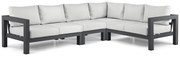 Hoek loungeset 6 personen Aluminium Grijs  Lifestyle Garden Furniture Luca