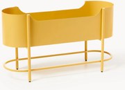 Metalen plantenbak Taru, H 45 cm