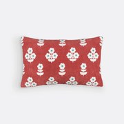 Rechthoekig, geborduurd kussenhoes, Malanis