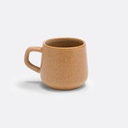 Set van 6 koffiekopjes in reactief geglazuurd aardewerk Boldi
