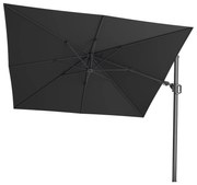 Platinum Challenger Zweefparasol T2 premium - 3x3 m. Faded Black