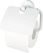 Haceka Kosmos toiletrolhouder met klep 14,3x5x12,9cm wit