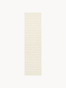 Handgeweven indoor & outdoor loper Rune met geometrisch patroon