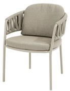 Taste by 4 Seasons Calma tuinstoel latte Tuinstoel   taupe weerbestendig