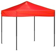 vidaXL Partytent inklapbaar 2x2 m rood